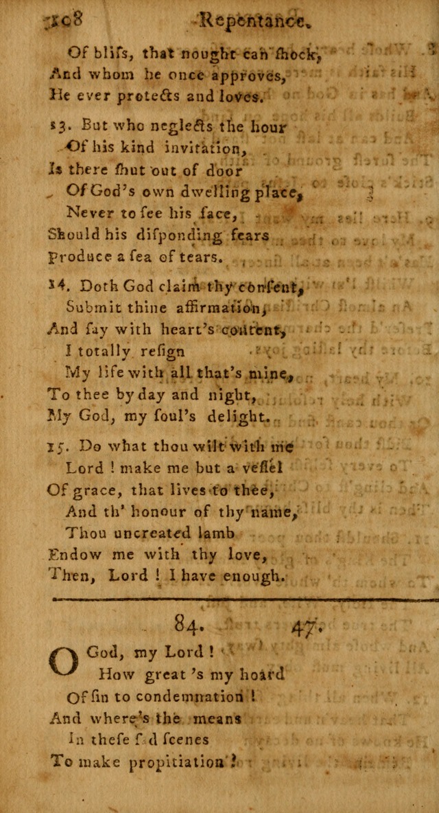 A Hymn and Prayer-Book: for the use of such Lutheran churches as Use the English language page 108