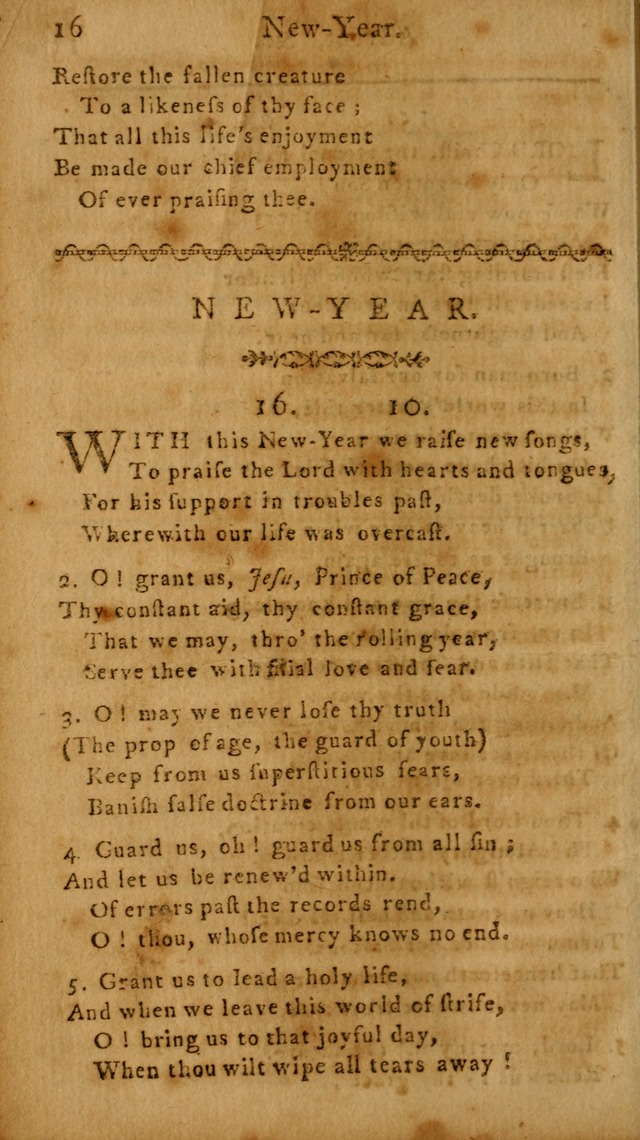 A Hymn and Prayer-Book: for the use of such Lutheran churches as Use the English language page 16