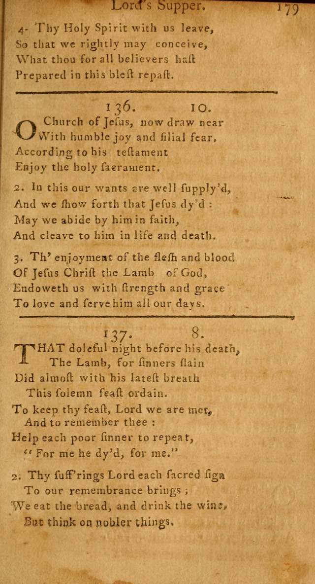 A Hymn and Prayer-Book: for the use of such Lutheran churches as Use the English language page 179