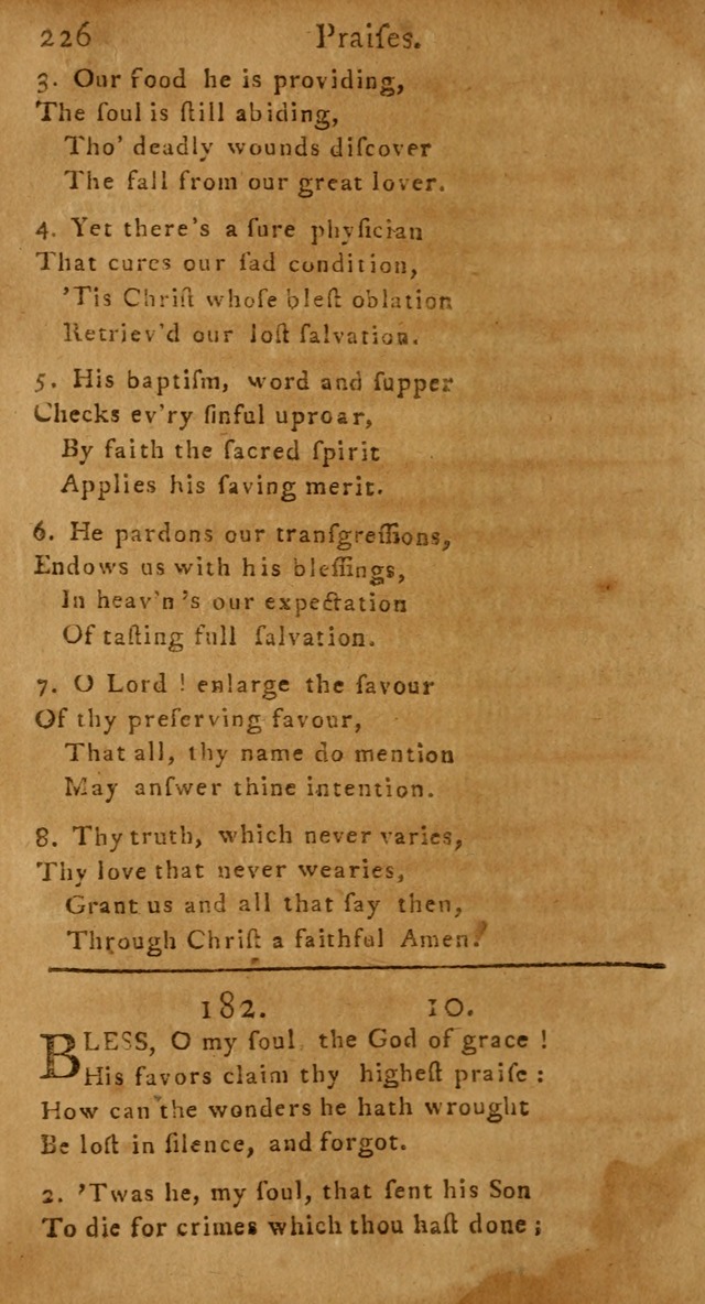 A Hymn and Prayer-Book: for the use of such Lutheran churches as Use the English language page 226