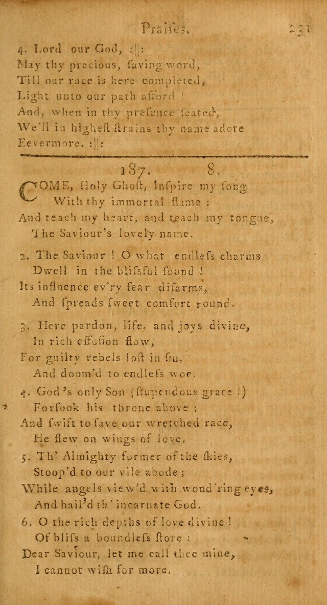 A Hymn and Prayer-Book: for the use of such Lutheran churches as Use the English language page 231