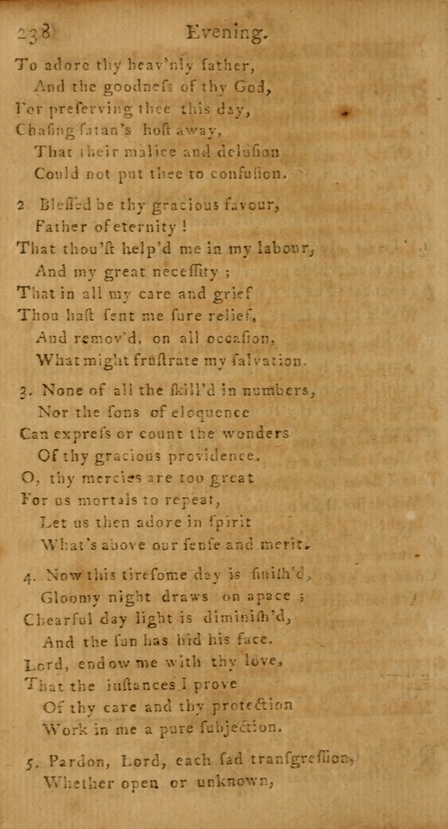 A Hymn and Prayer-Book: for the use of such Lutheran churches as Use the English language page 238