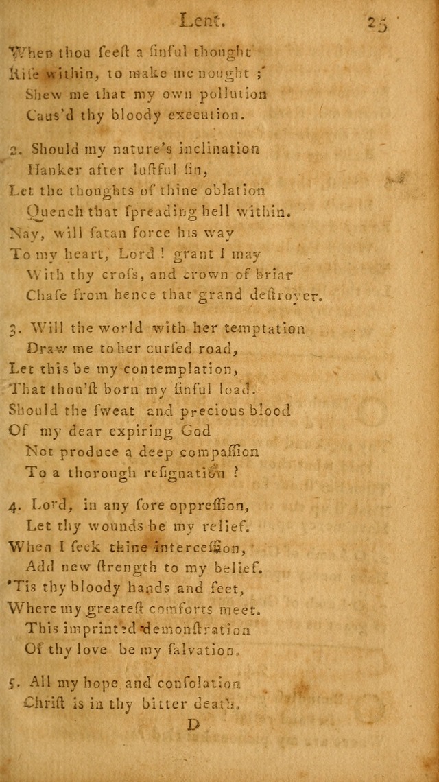 A Hymn and Prayer-Book: for the use of such Lutheran churches as Use the English language page 25