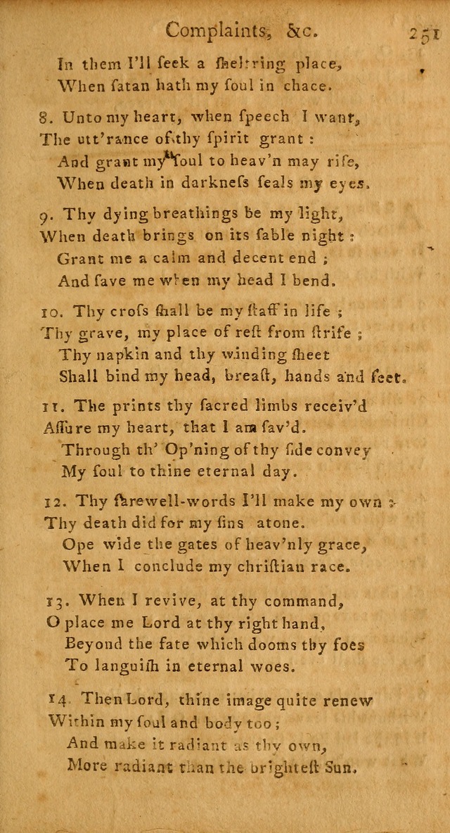 A Hymn and Prayer-Book: for the use of such Lutheran churches as Use the English language page 251