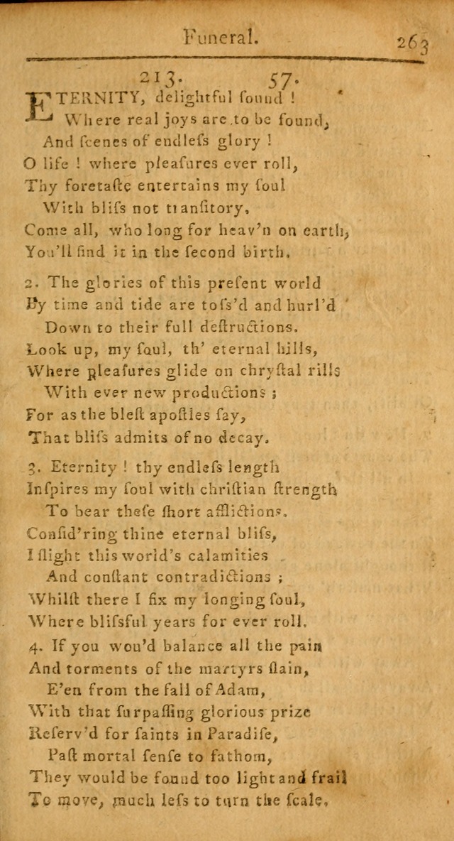 A Hymn and Prayer-Book: for the use of such Lutheran churches as Use the English language page 263