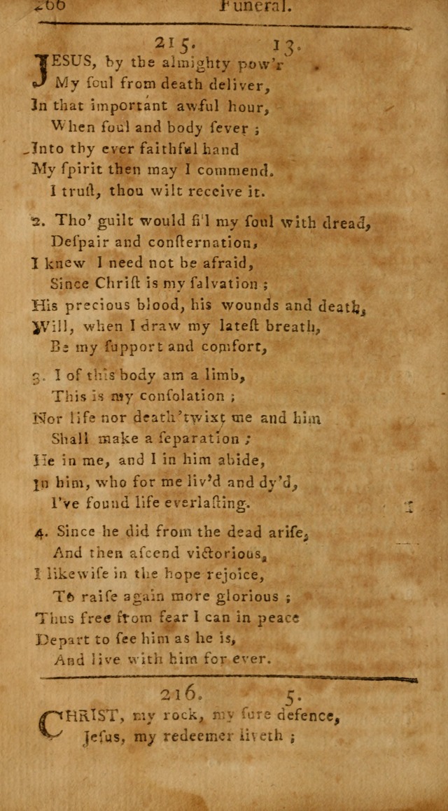 A Hymn and Prayer-Book: for the use of such Lutheran churches as Use the English language page 266