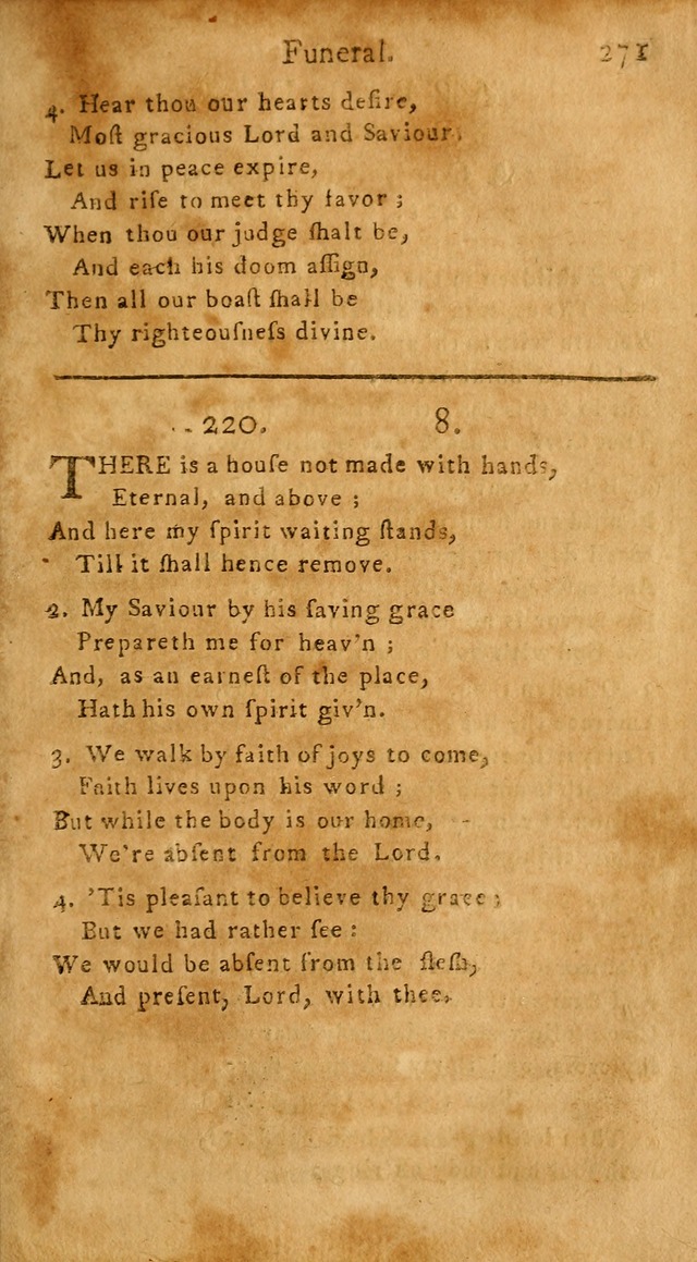 A Hymn and Prayer-Book: for the use of such Lutheran churches as Use the English language page 271