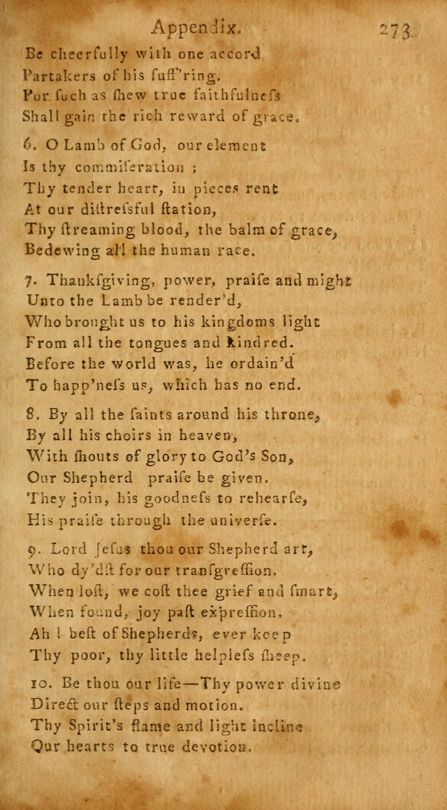 A Hymn and Prayer-Book: for the use of such Lutheran churches as Use the English language page 273