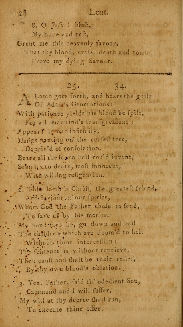 A Hymn and Prayer-Book: for the use of such Lutheran churches as Use the English language page 28