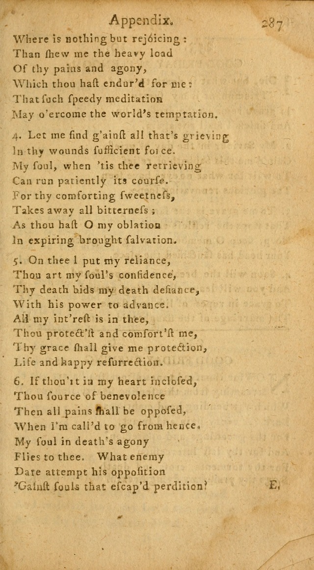 A Hymn and Prayer-Book: for the use of such Lutheran churches as Use the English language page 287