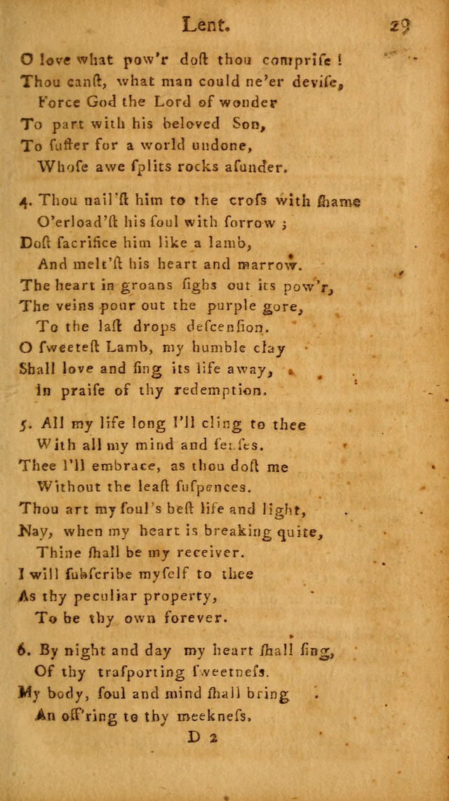 A Hymn and Prayer-Book: for the use of such Lutheran churches as Use the English language page 29