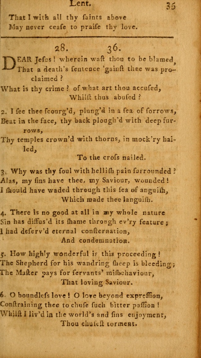 A Hymn and Prayer-Book: for the use of such Lutheran churches as Use the English language page 35