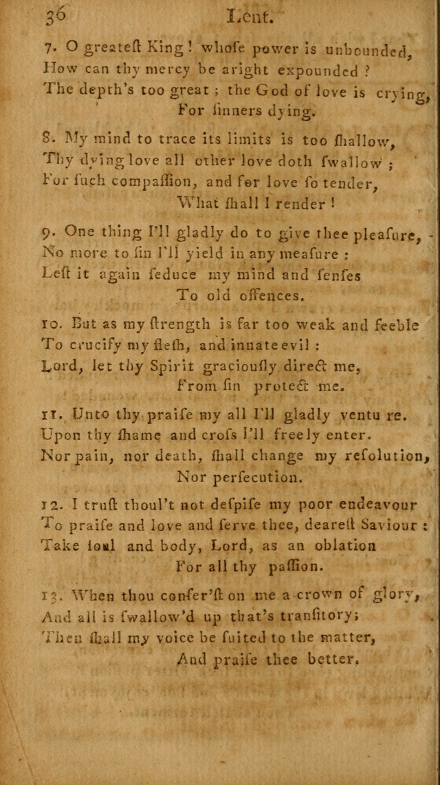 A Hymn and Prayer-Book: for the use of such Lutheran churches as Use the English language page 36