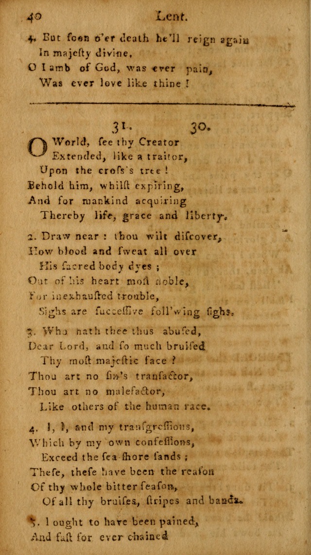 A Hymn and Prayer-Book: for the use of such Lutheran churches as Use the English language page 40