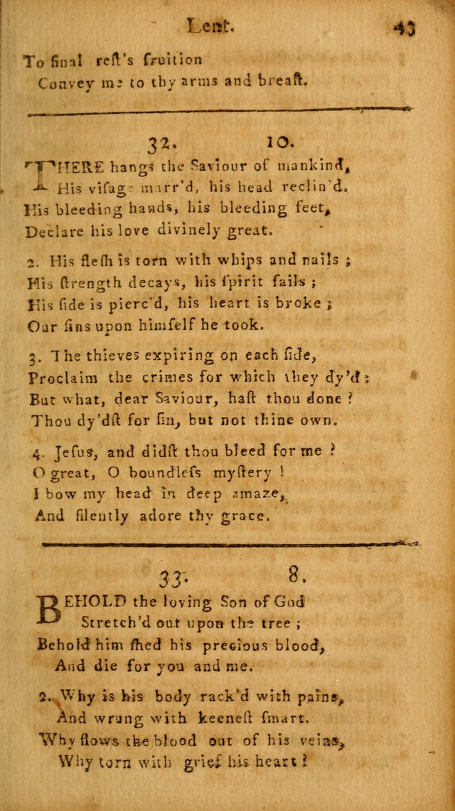 A Hymn and Prayer-Book: for the use of such Lutheran churches as Use the English language page 43