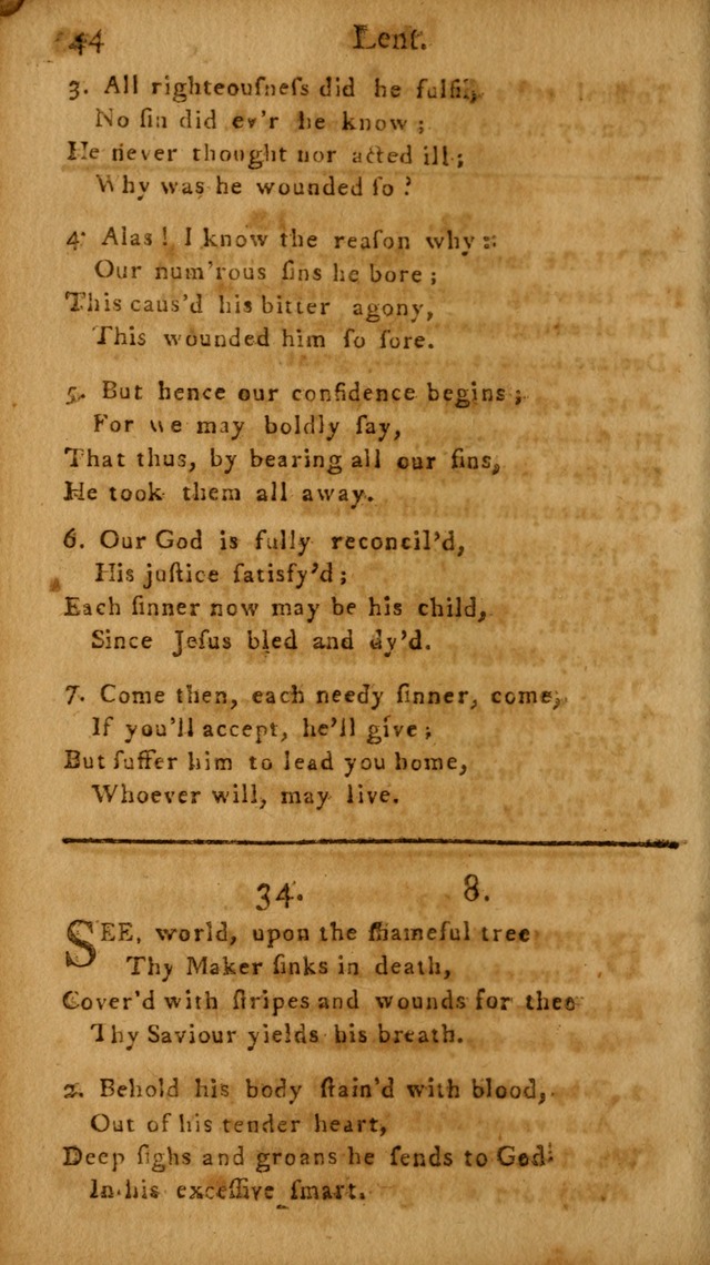 A Hymn and Prayer-Book: for the use of such Lutheran churches as Use the English language page 44