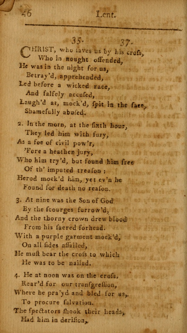 A Hymn and Prayer-Book: for the use of such Lutheran churches as Use the English language page 46