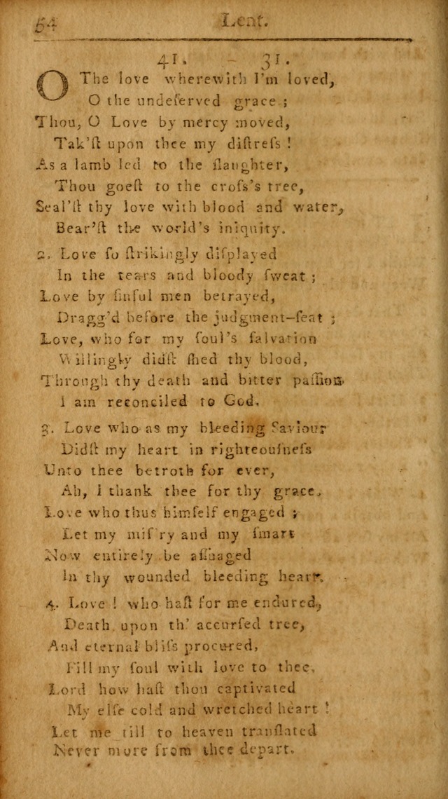 A Hymn and Prayer-Book: for the use of such Lutheran churches as Use the English language page 54