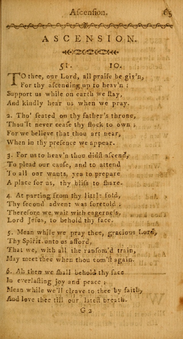 A Hymn and Prayer-Book: for the use of such Lutheran churches as Use the English language page 65