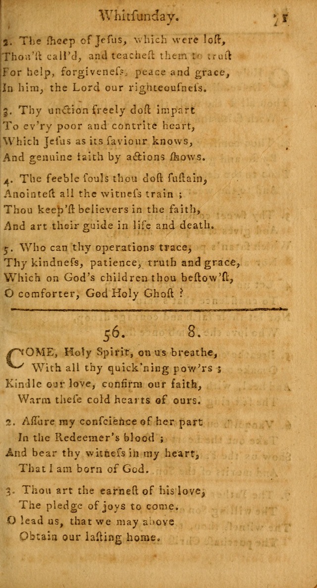 A Hymn and Prayer-Book: for the use of such Lutheran churches as Use the English language page 71