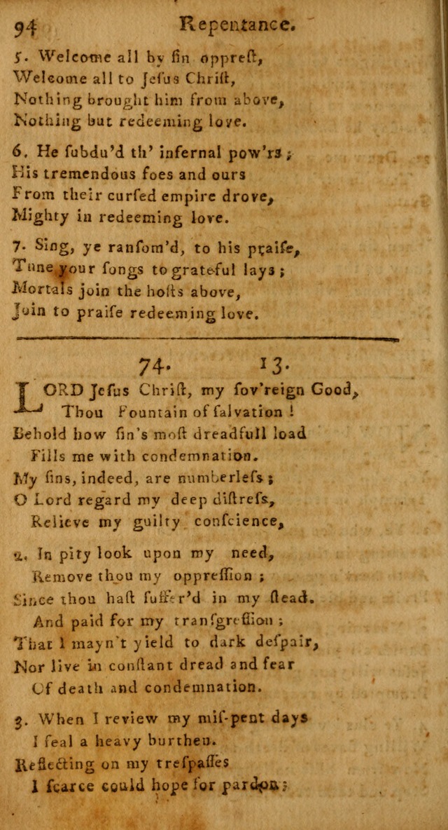 A Hymn and Prayer-Book: for the use of such Lutheran churches as Use the English language page 94