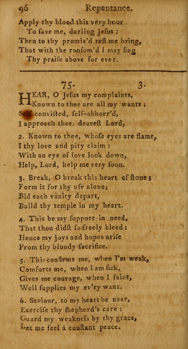 A Hymn and Prayer-Book: for the use of such Lutheran churches as Use the English language page 96