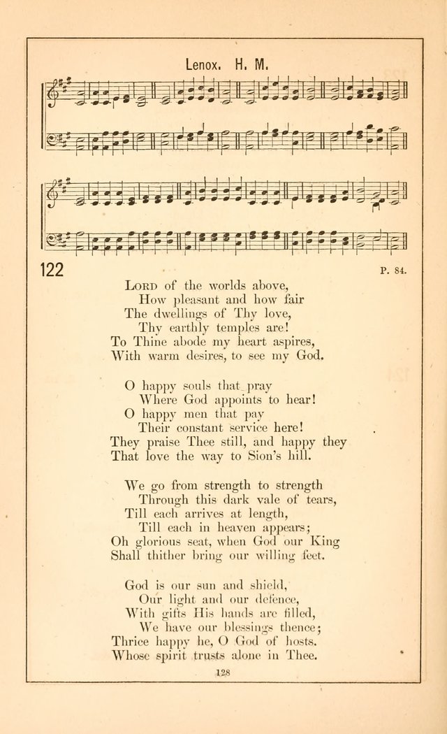 Hymnal of the Presbyterian Church page 126