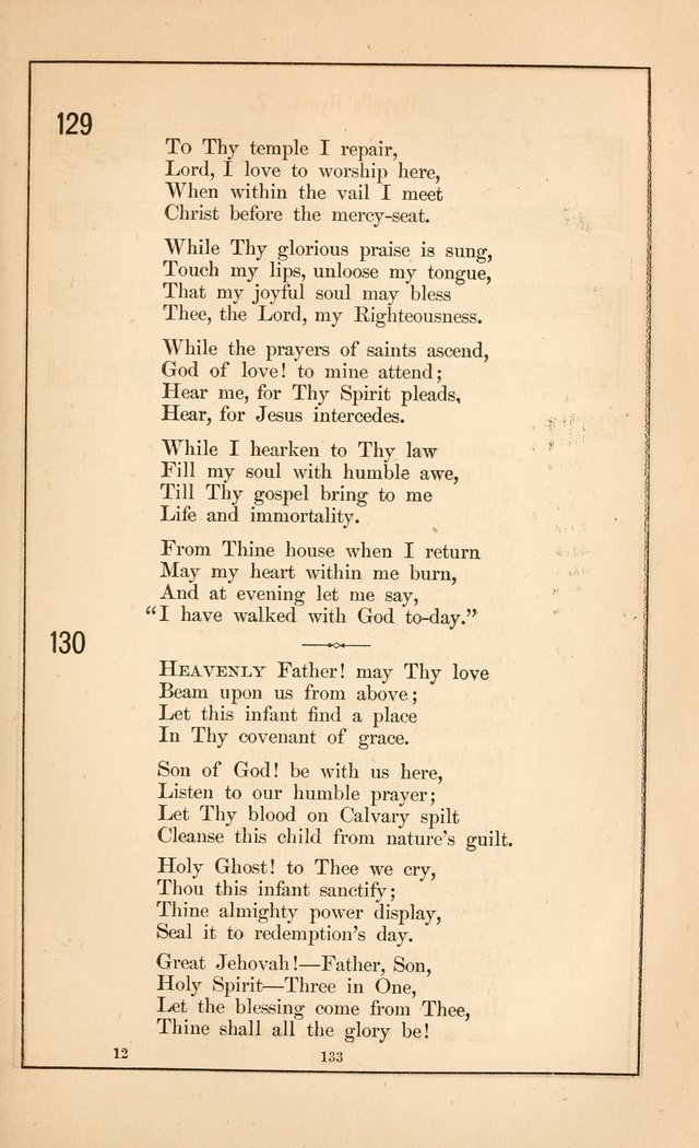 Hymnal of the Presbyterian Church page 131