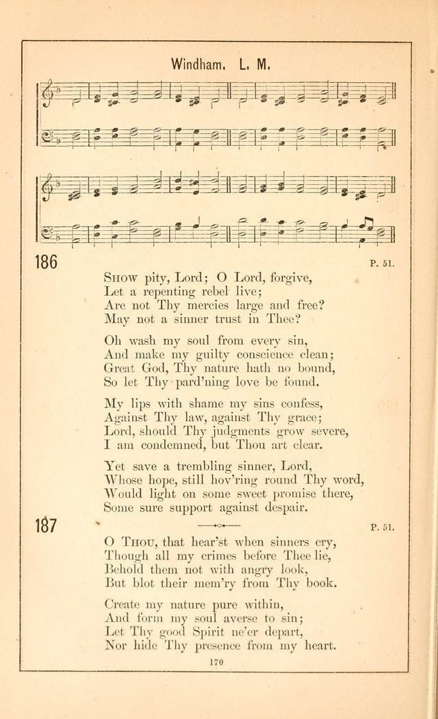 Hymnal of the Presbyterian Church page 168