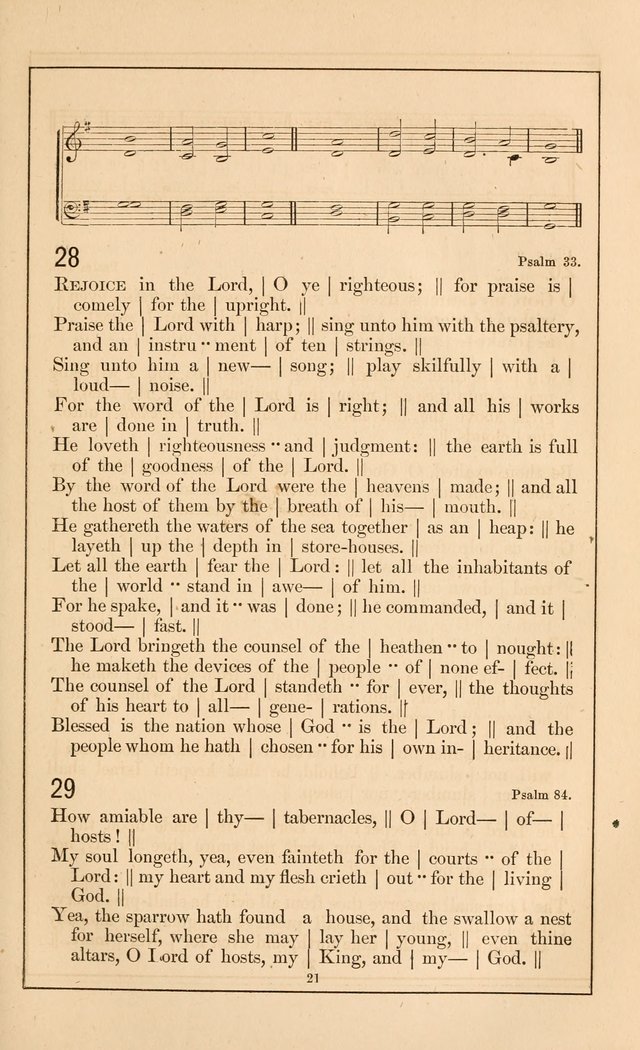 Hymnal of the Presbyterian Church page 19