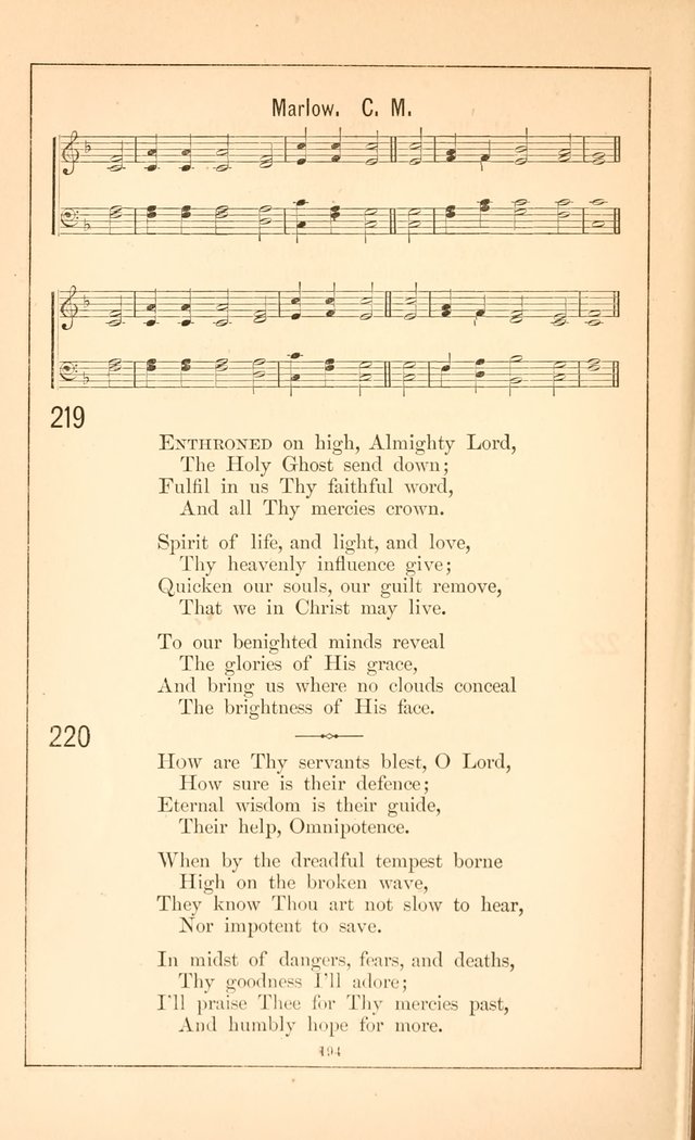 Hymnal of the Presbyterian Church page 192