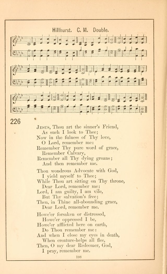 Hymnal of the Presbyterian Church page 196