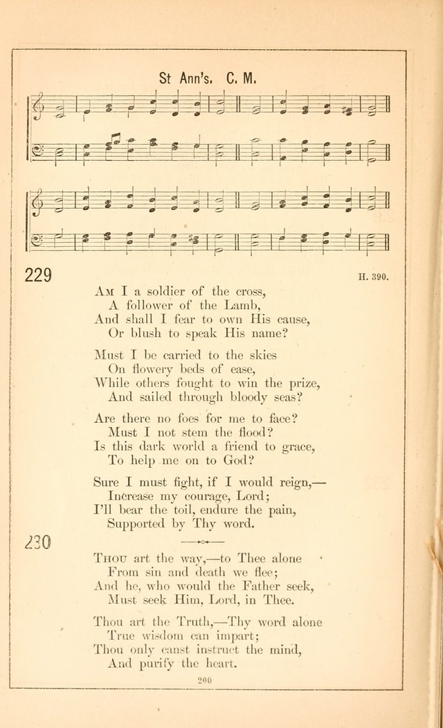 Hymnal of the Presbyterian Church page 198