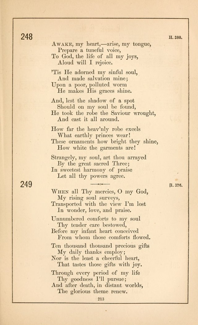 Hymnal of the Presbyterian Church page 211