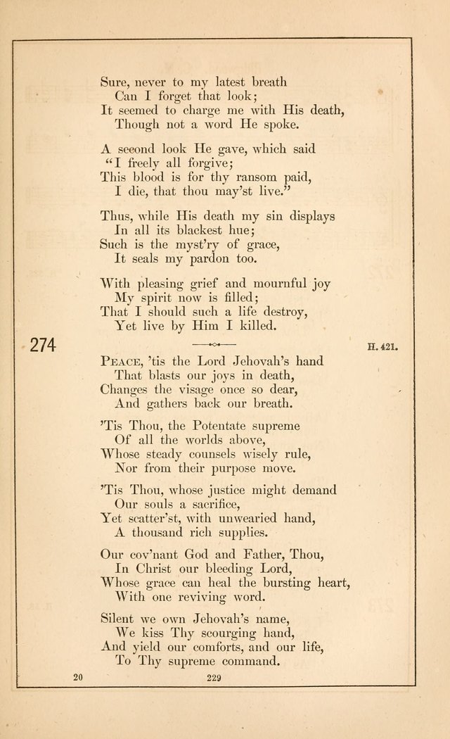 Hymnal of the Presbyterian Church page 227