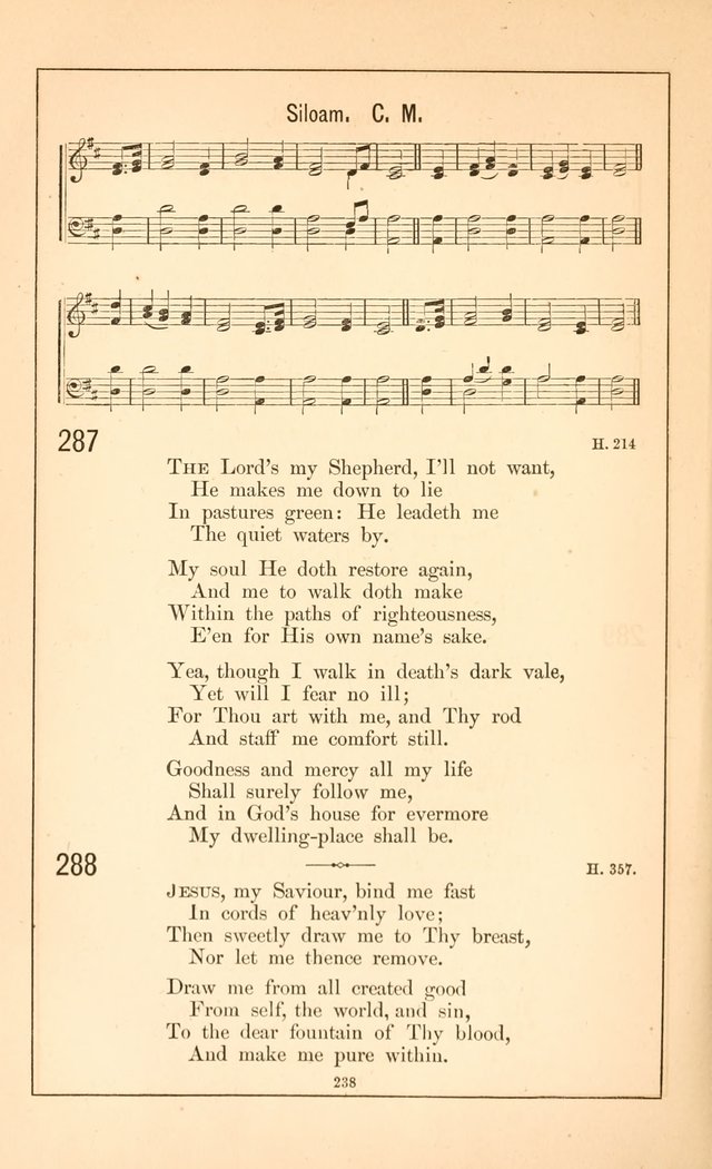 Hymnal of the Presbyterian Church page 236