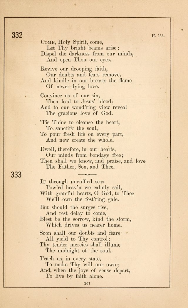 Hymnal of the Presbyterian Church page 265