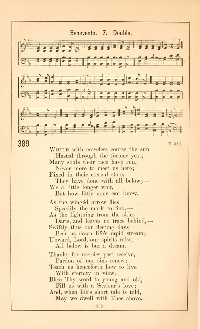 Hymnal of the Presbyterian Church page 306