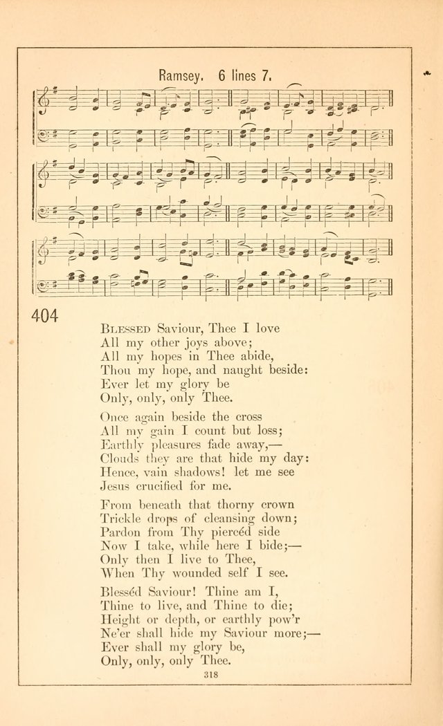 Hymnal of the Presbyterian Church page 316