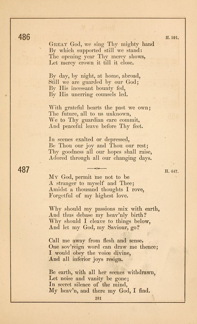 Hymnal of the Presbyterian Church page 379