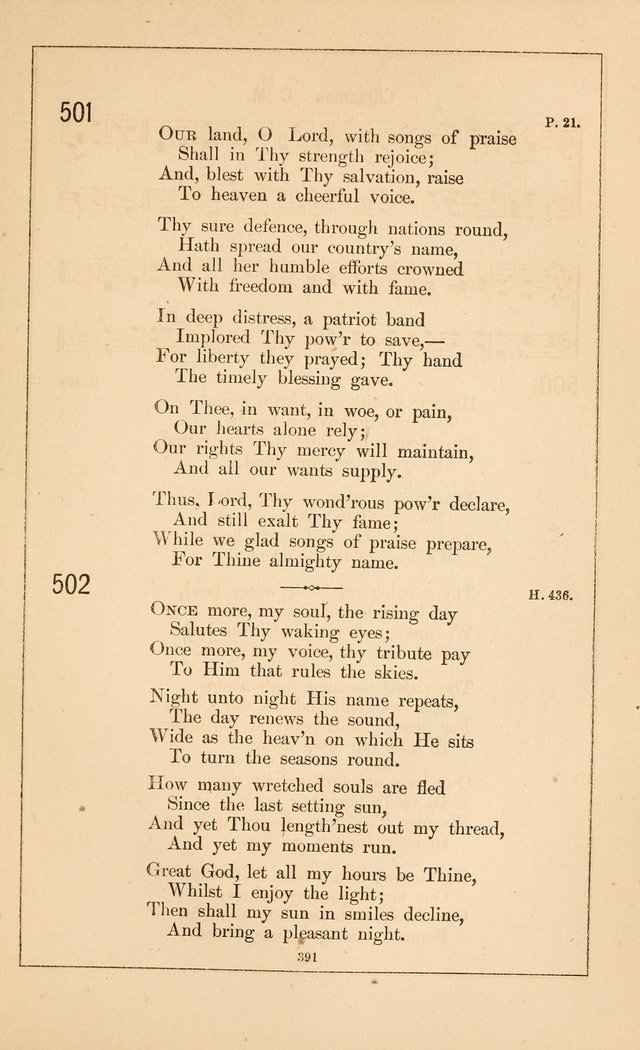 Hymnal of the Presbyterian Church page 389