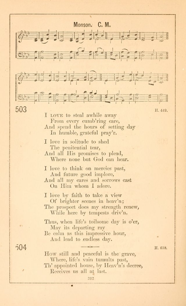 Hymnal of the Presbyterian Church page 390