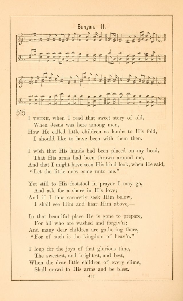 Hymnal of the Presbyterian Church page 398