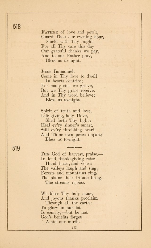 Hymnal of the Presbyterian Church page 401