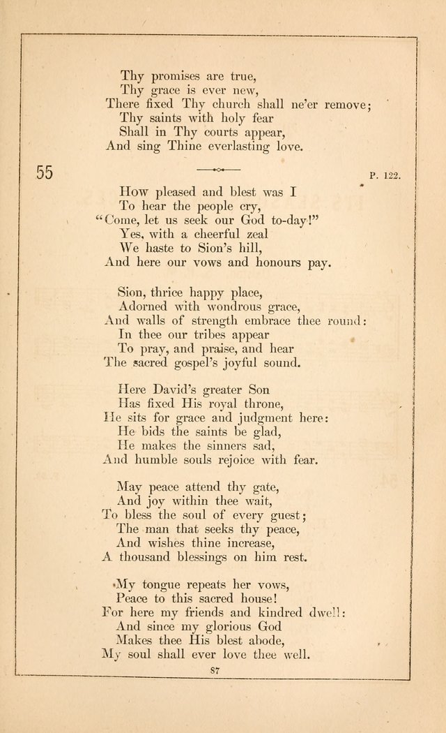 Hymnal of the Presbyterian Church page 85