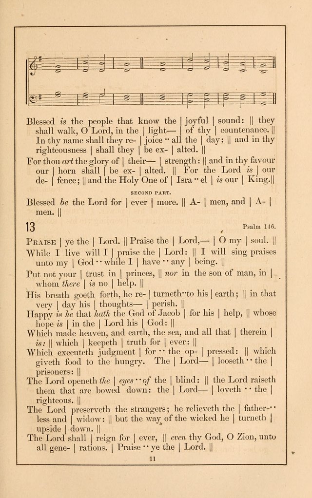 Hymnal of the Presbyterian Church page 9