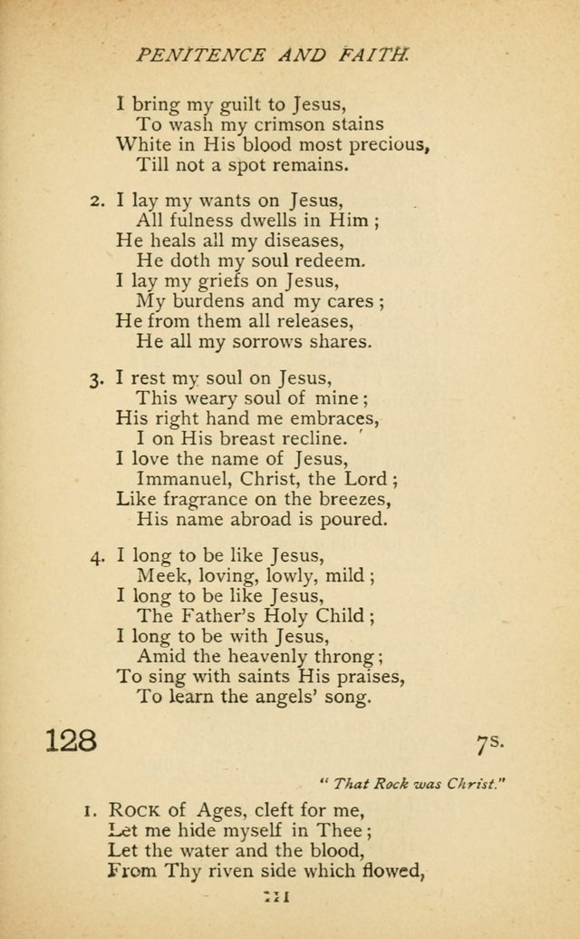 Hymnal of the Presbyterian Church in Canada page 111