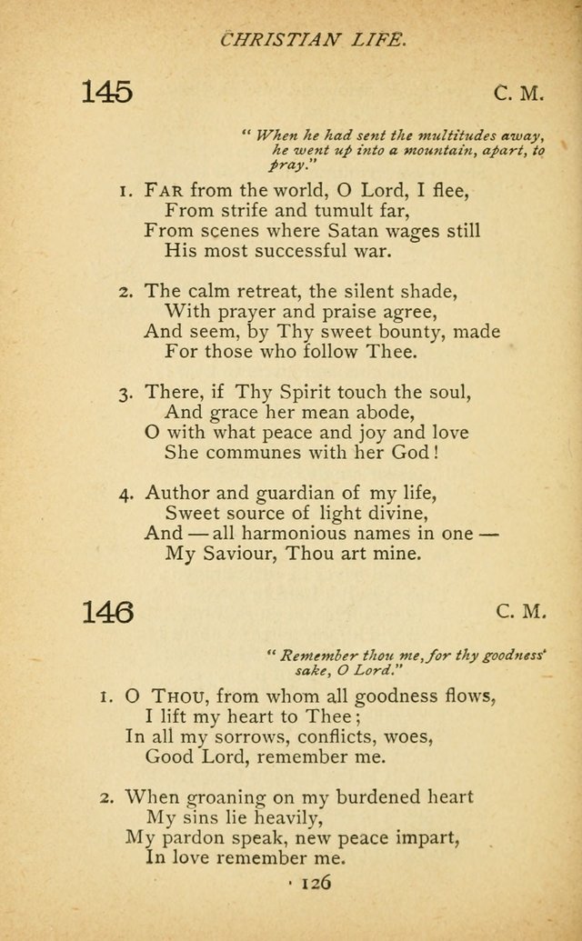 Hymnal of the Presbyterian Church in Canada page 126