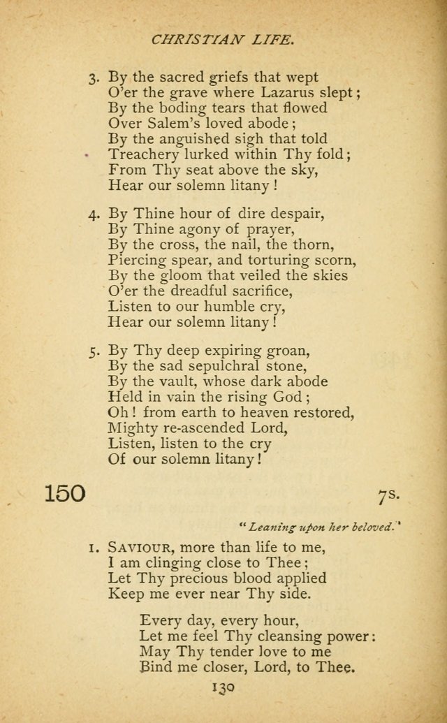 Hymnal of the Presbyterian Church in Canada page 130