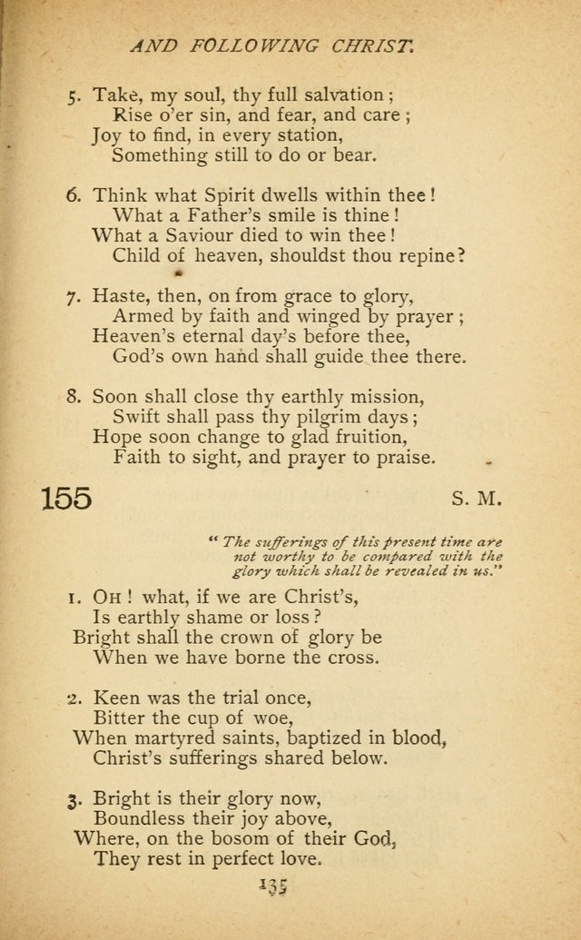 Hymnal of the Presbyterian Church in Canada page 135